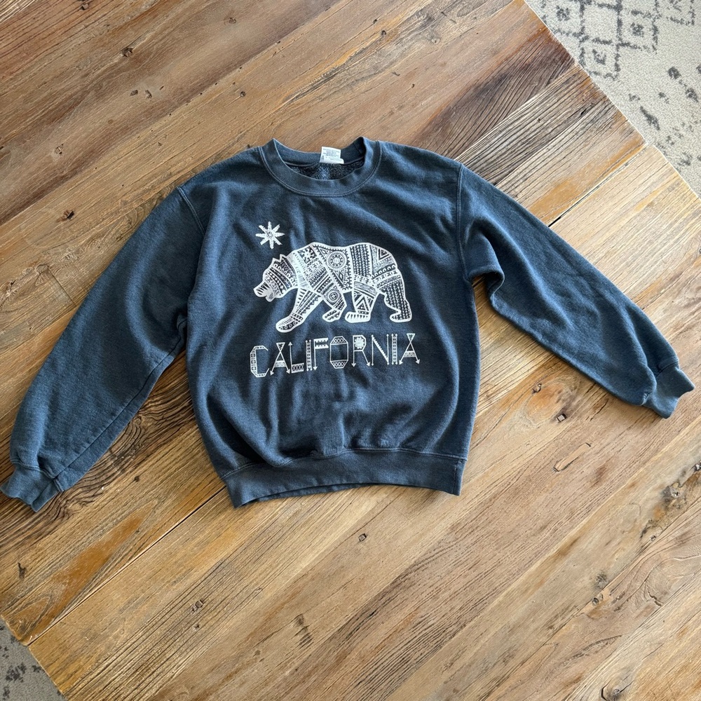 Gray California Bear Sweatshirt